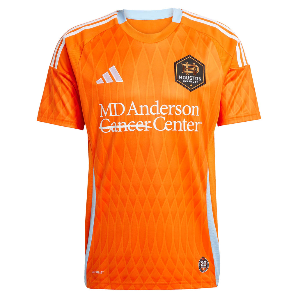 Men's Houston Dynamo FC Mateusz Bogusz Orange 2025 Season 20 Replica Jersey