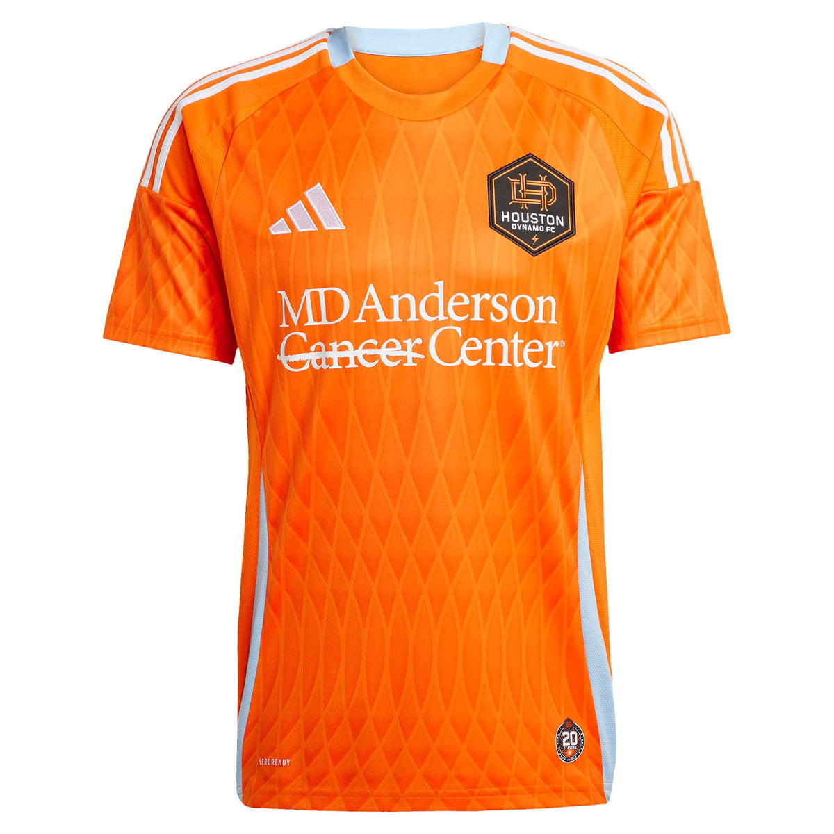 Men's Houston Dynamo FC Mateusz Bogusz Orange 2025 Season 20 Replica Jersey