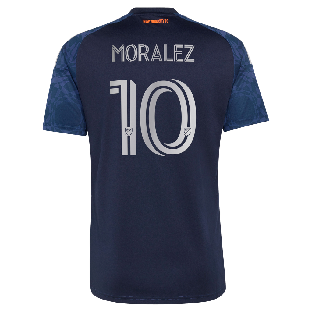 Men's New York City FC Maximiliano Moralez Blue 2026 The All Nations Kit Replica Jersey
