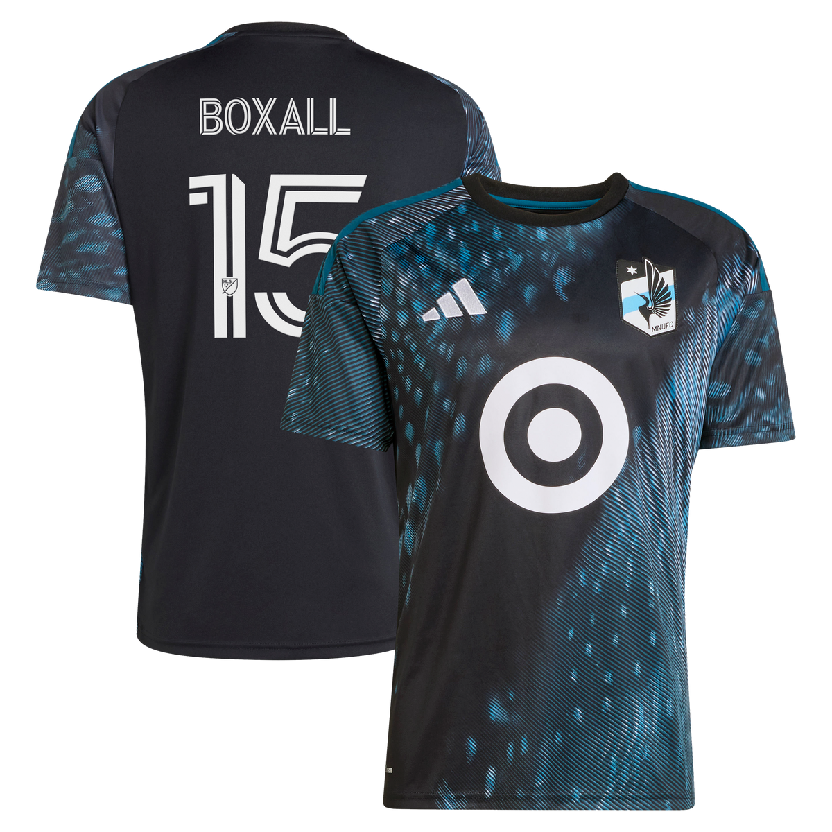 Men's Minnesota United FC Michael Boxall Black 2026 The Decade Kit Replica Jersey