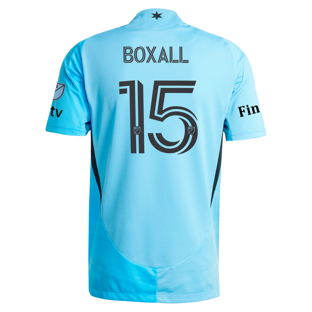 Men's Minnesota United FC Michael Boxall Blue 2025 CONVERGENCE On-Field Authentic Jersey