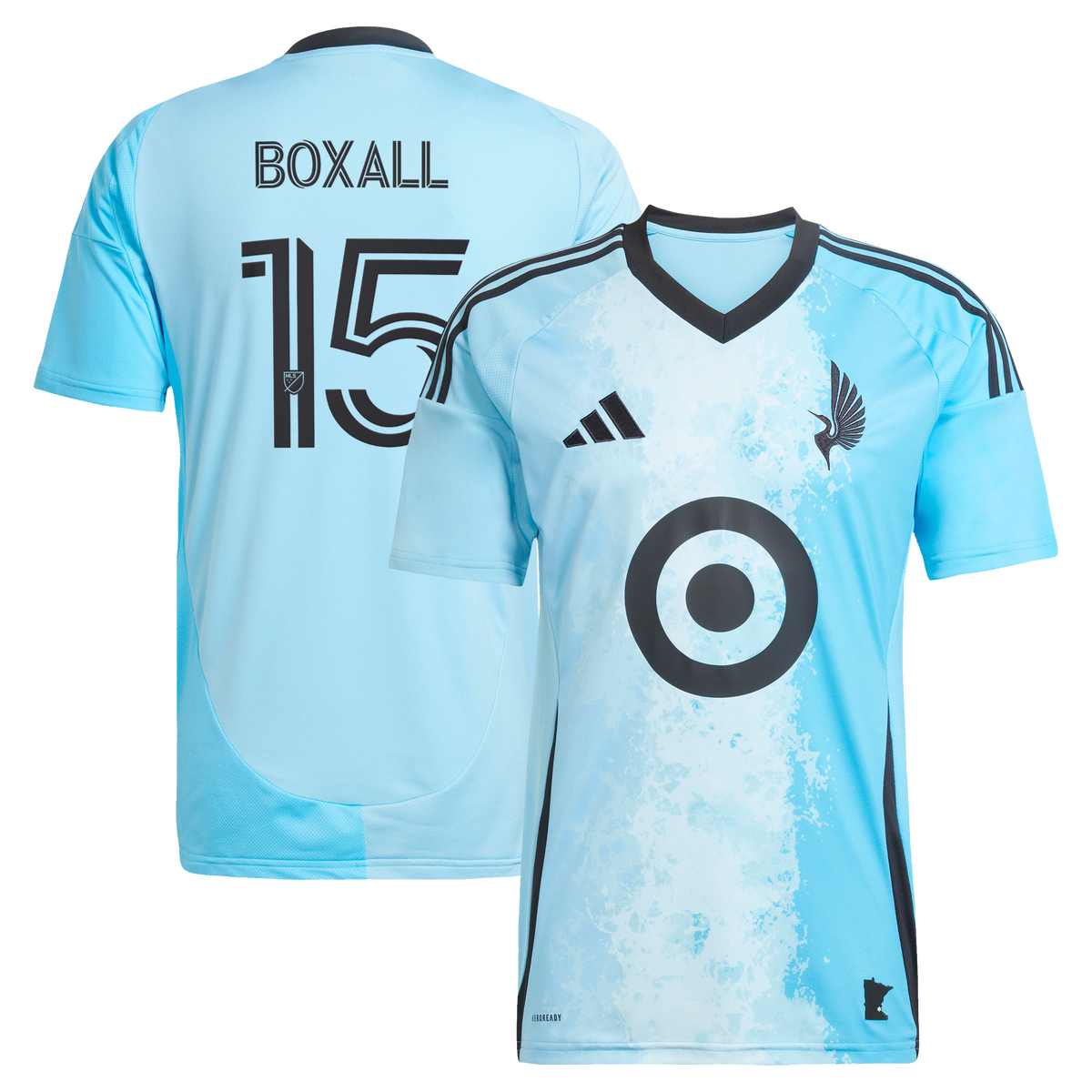 Men's Minnesota United FC Michael Boxall Blue 2025 CONVERGENCE Replica Jersey