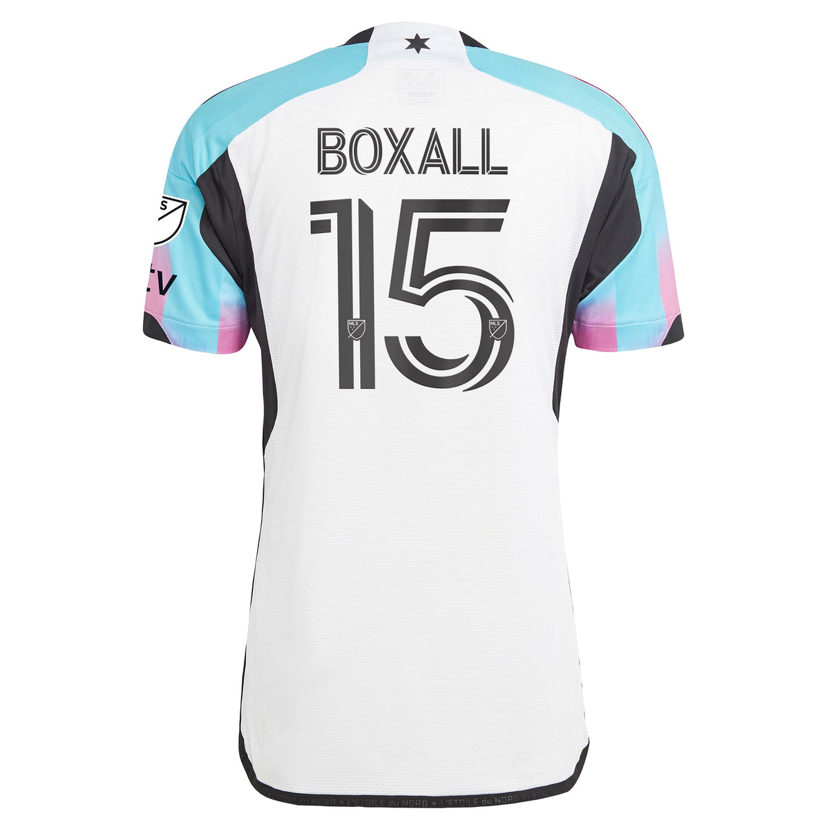 Men's Minnesota United FC Michael Boxall White 2023 The Northern Lights Kit Authentic Jersey