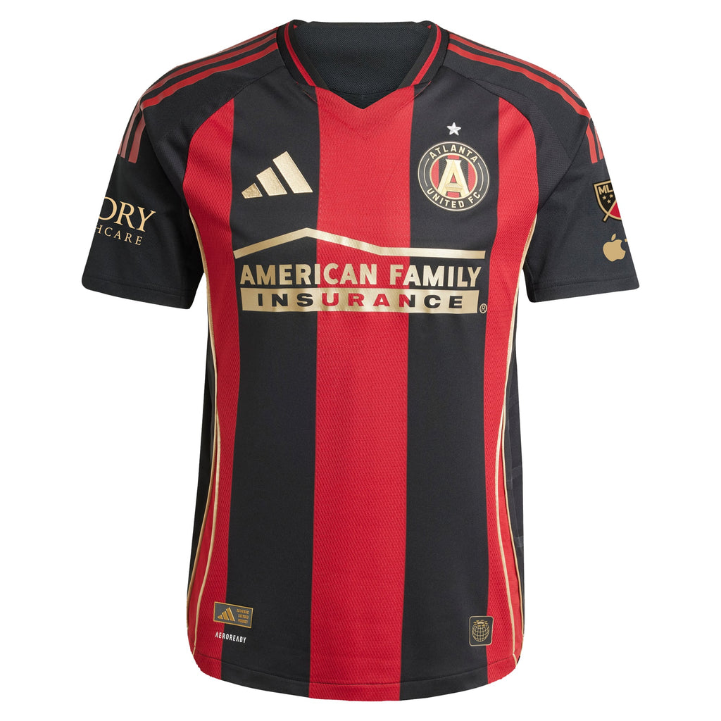 Men's Atlanta United FC Miguel Almiron Black 2025 The Connector Authentic Player Jersey