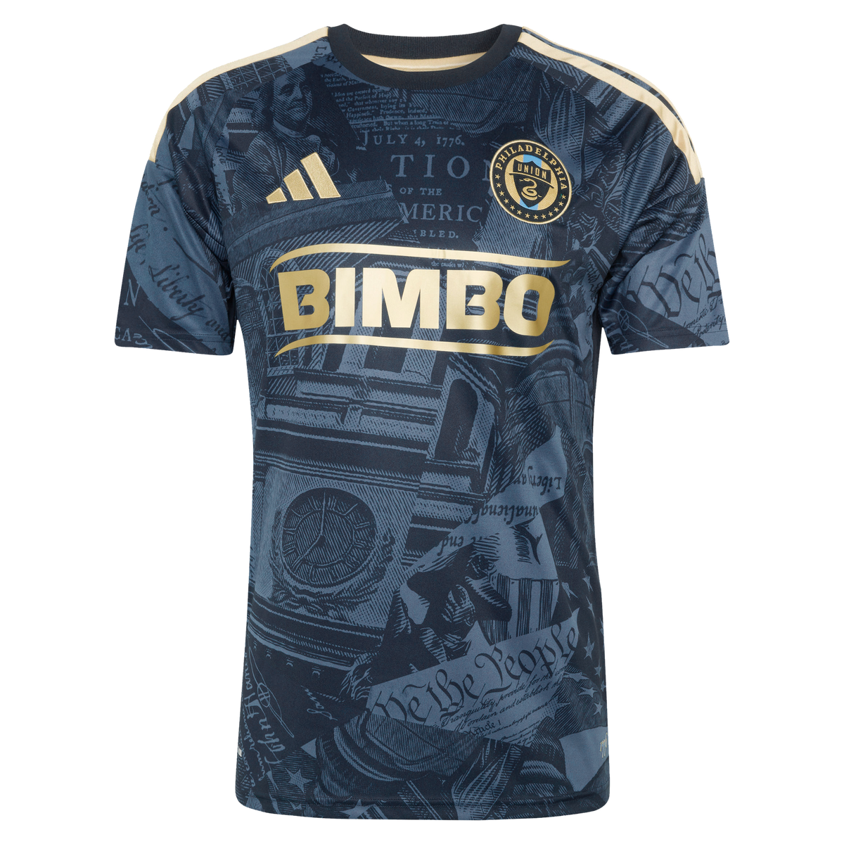 Men's Philadelphia Union Milan Iloski Navy 2026 1776 Kit Replica Jersey