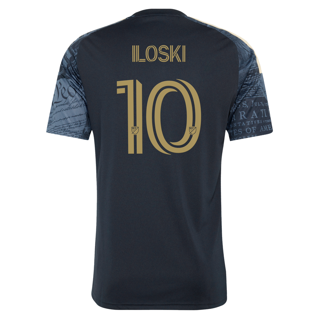 Men's Philadelphia Union Milan Iloski Navy 2026 1776 Kit Replica Jersey