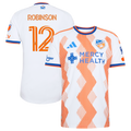 Men's FC Cincinnati Miles Robinson White 2026 The Seven Hills Kit On-Field Authentic Patch Jersey