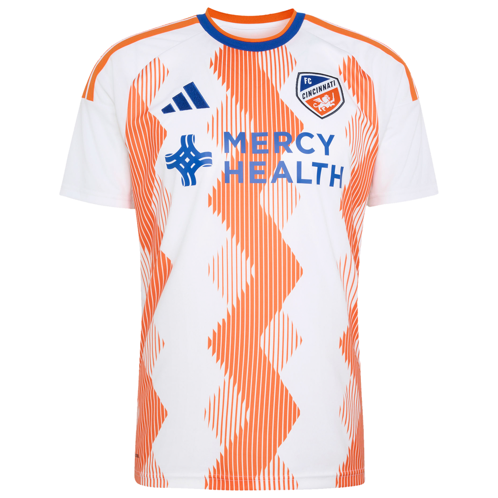 Men's FC Cincinnati Miles Robinson White 2026 The Seven Hills Kit Replica Jersey