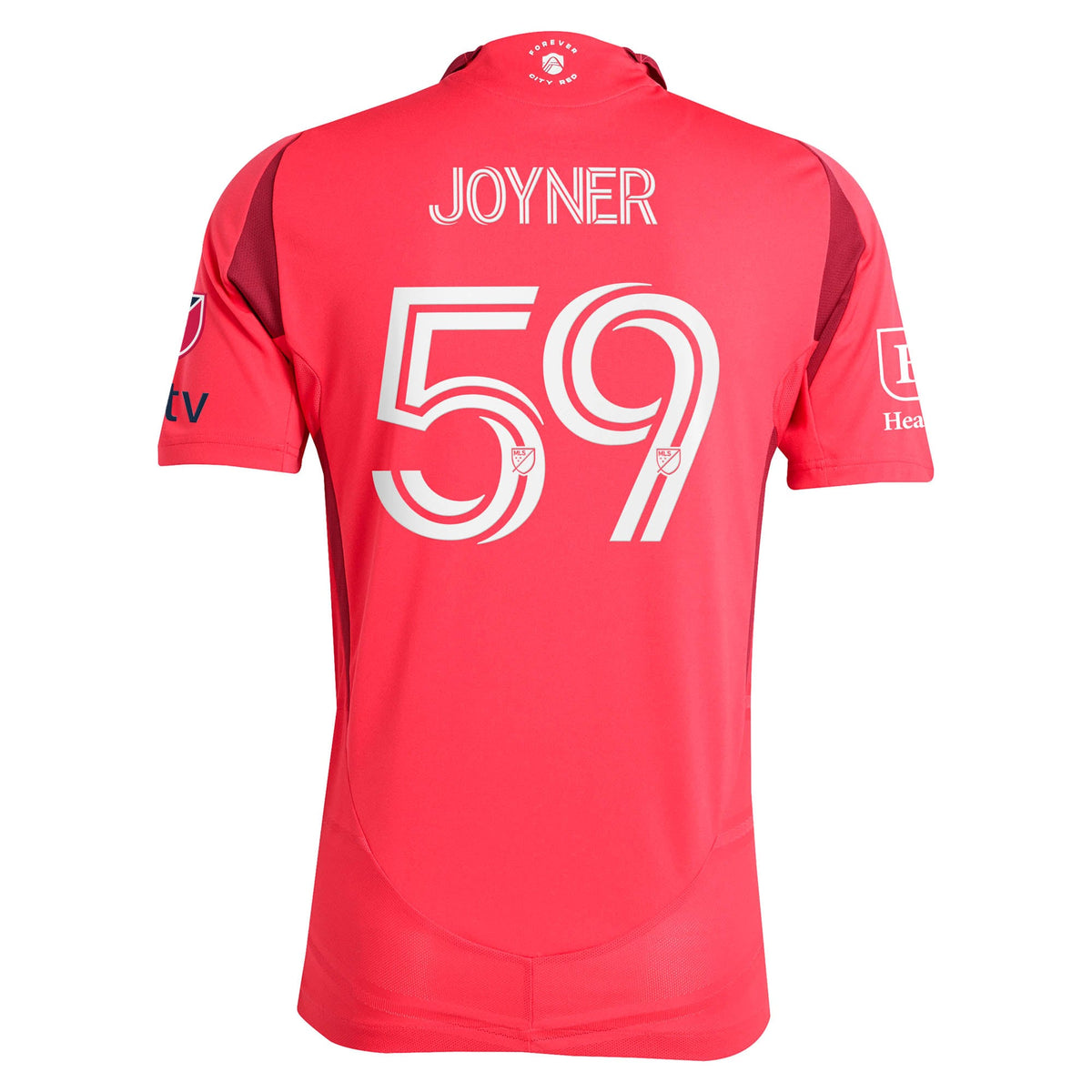 Men's St. Louis CITY SC MyKhi Joyner Red 2025 Forever CITY Red On-Field Authentic Jersey