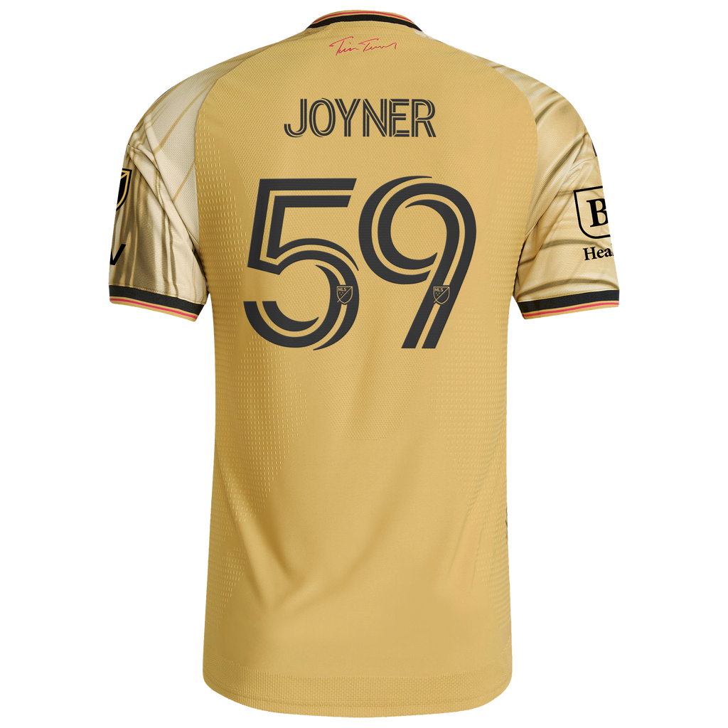 Men's St. Louis CITY SC MyKhi Joyner Yellow 2026 The Tina Turner Kit On-Field Authentic Patch Jersey