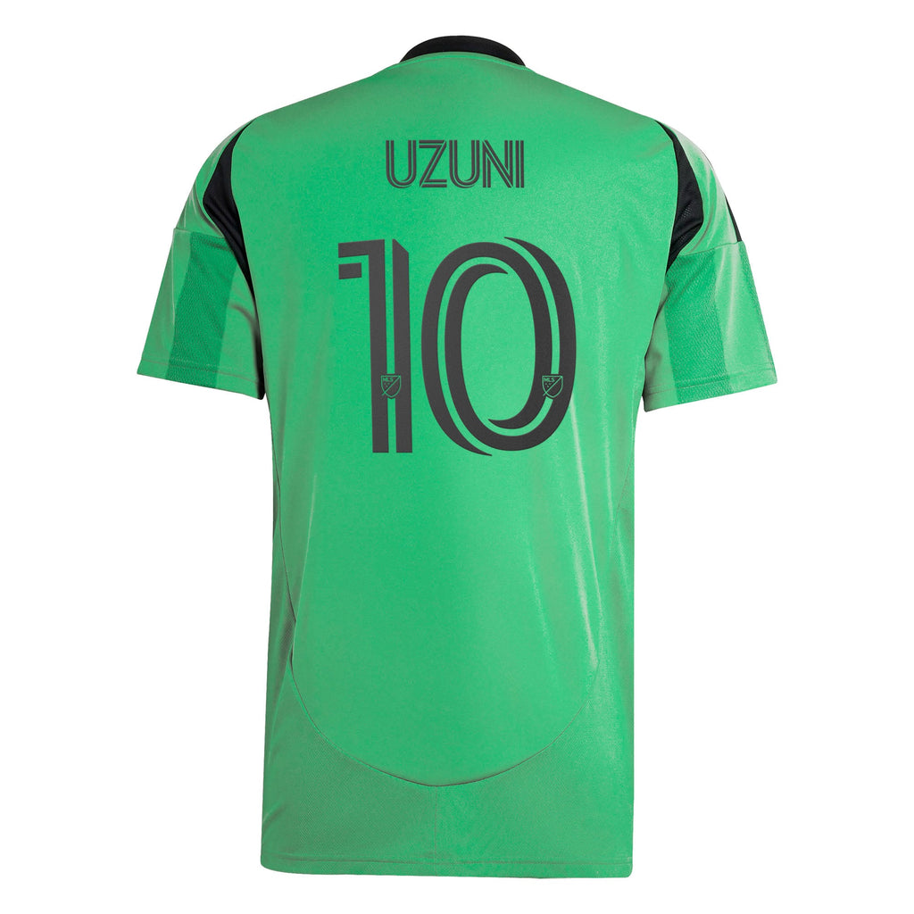 Men's Austin FC Myrto Uzuni Green 2025 The Heartbeat Kit Replica Jersey