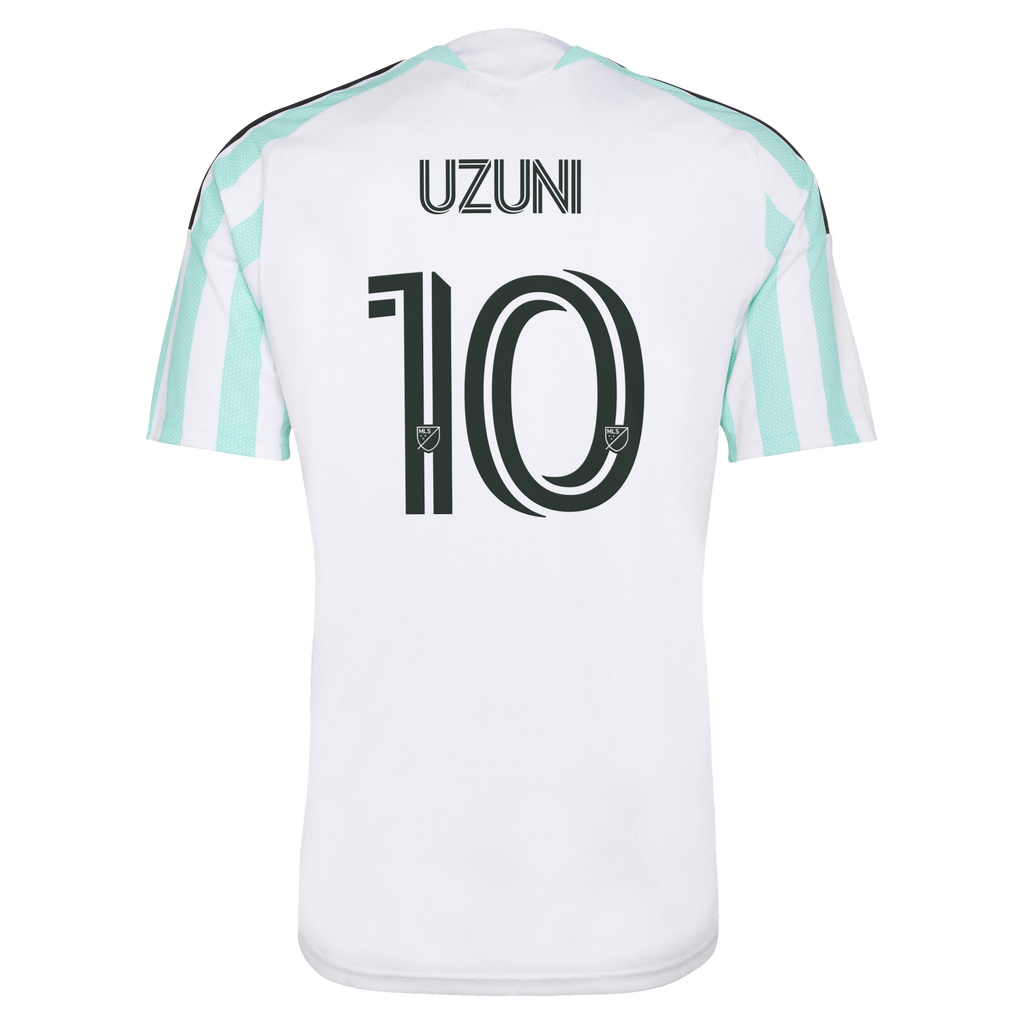 Men's Austin FC Myrto Uzuni White 2026 The Rooted Kit Replica Jersey