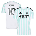 Men's Austin FC Myrto Uzuni White 2026 The Rooted Kit Replica Jersey