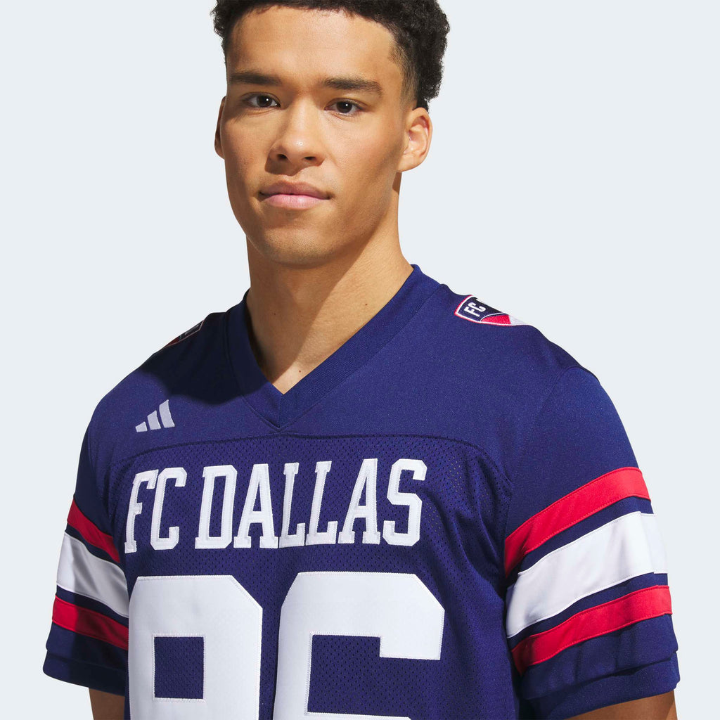 Men's FC Dallas Navy MLS x US Sports Icon Football Jersey