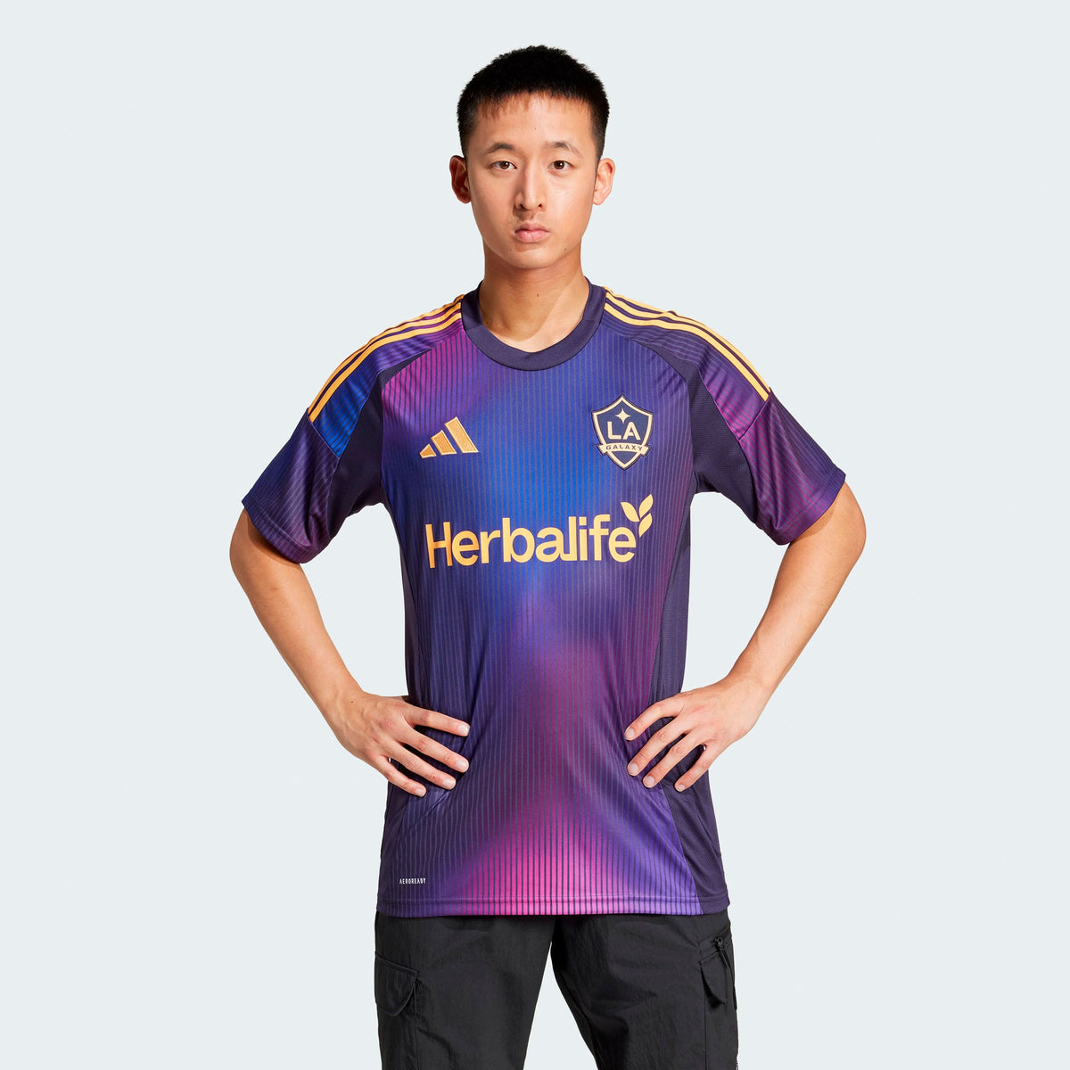 Men's LA Galaxy Navy 2025 RIZON Replica Jersey