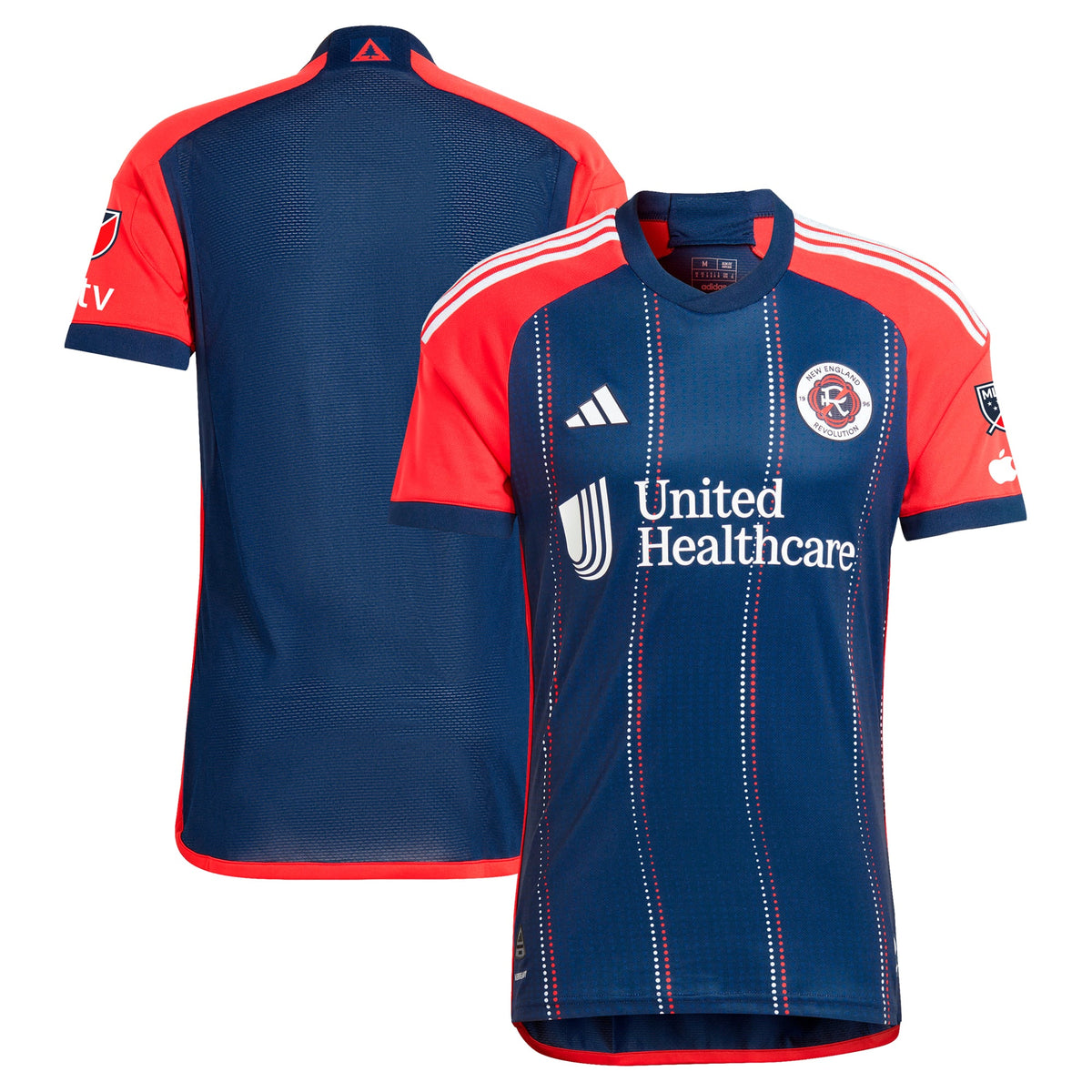 Men's New England Revolution Navy 2024 Boston Tea Party Authentic Jersey