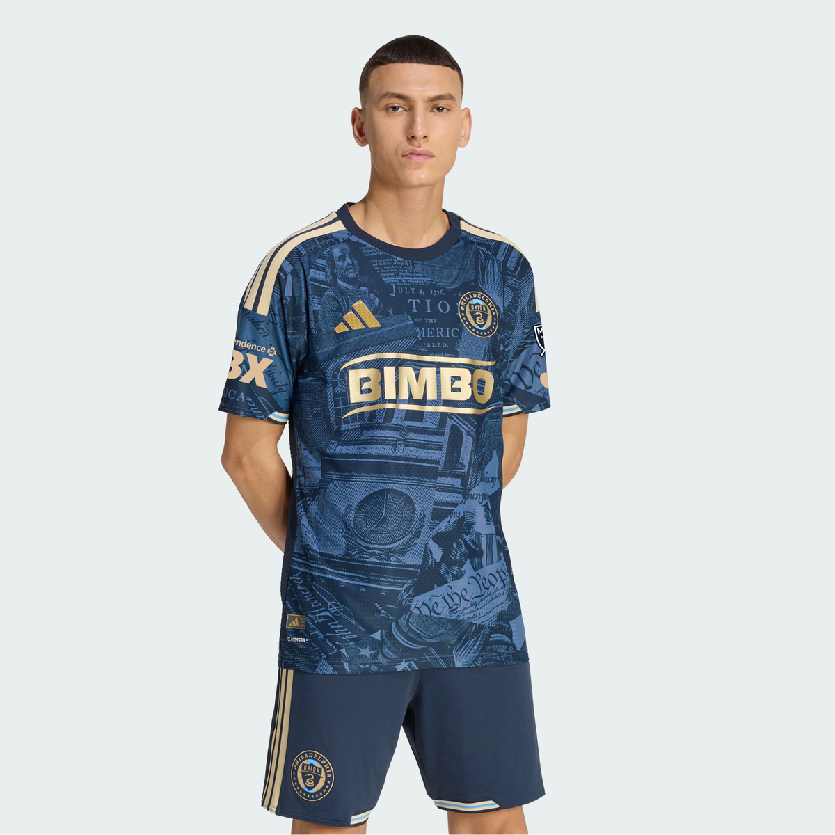 Men's Philadelphia Union Navy 2026 1776 Kit On-Field Authentic Patch Jersey