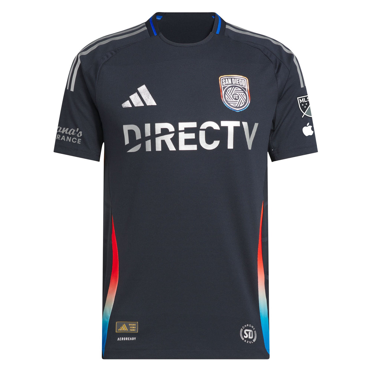 Men's San Diego FC Navy 2025 State Of Flow On-Field Authentic Jersey