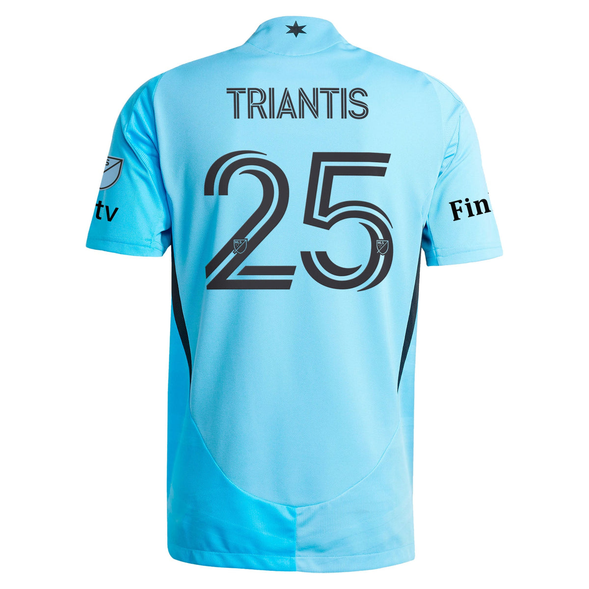Men's Minnesota United FC Nectarios Triantis Blue 2025 CONVERGENCE On-Field Authentic Jersey