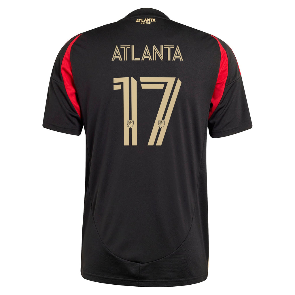 Men's Atlanta United FC #17 Black 2025 The Connector Replica Player Jersey