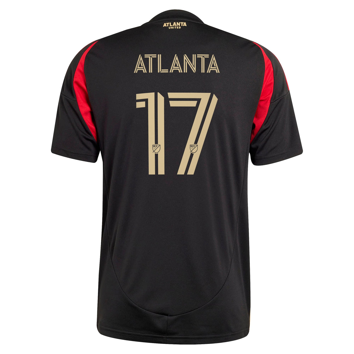 Men's Atlanta United FC #17 Black 2025 The Connector Replica Player Jersey