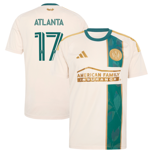 Men's Atlanta United FC #17 Tan 2026 Spirit of '96 Replica Jersey