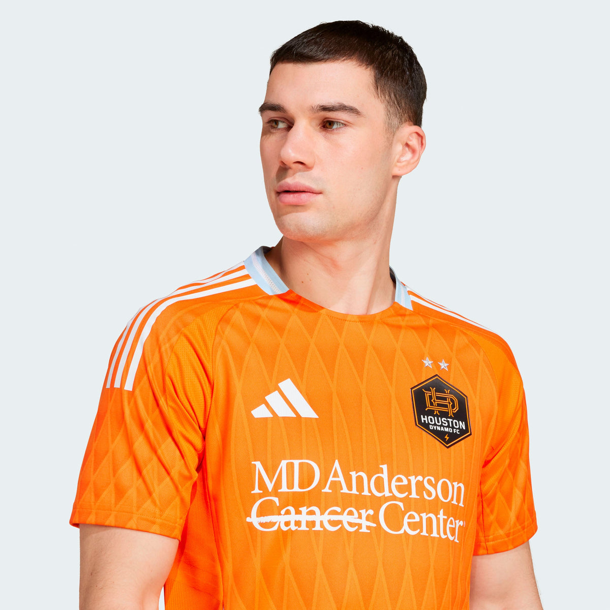 Men's Houston Dynamo FC Orange 2025 Season 20 On-Field Authentic Jersey