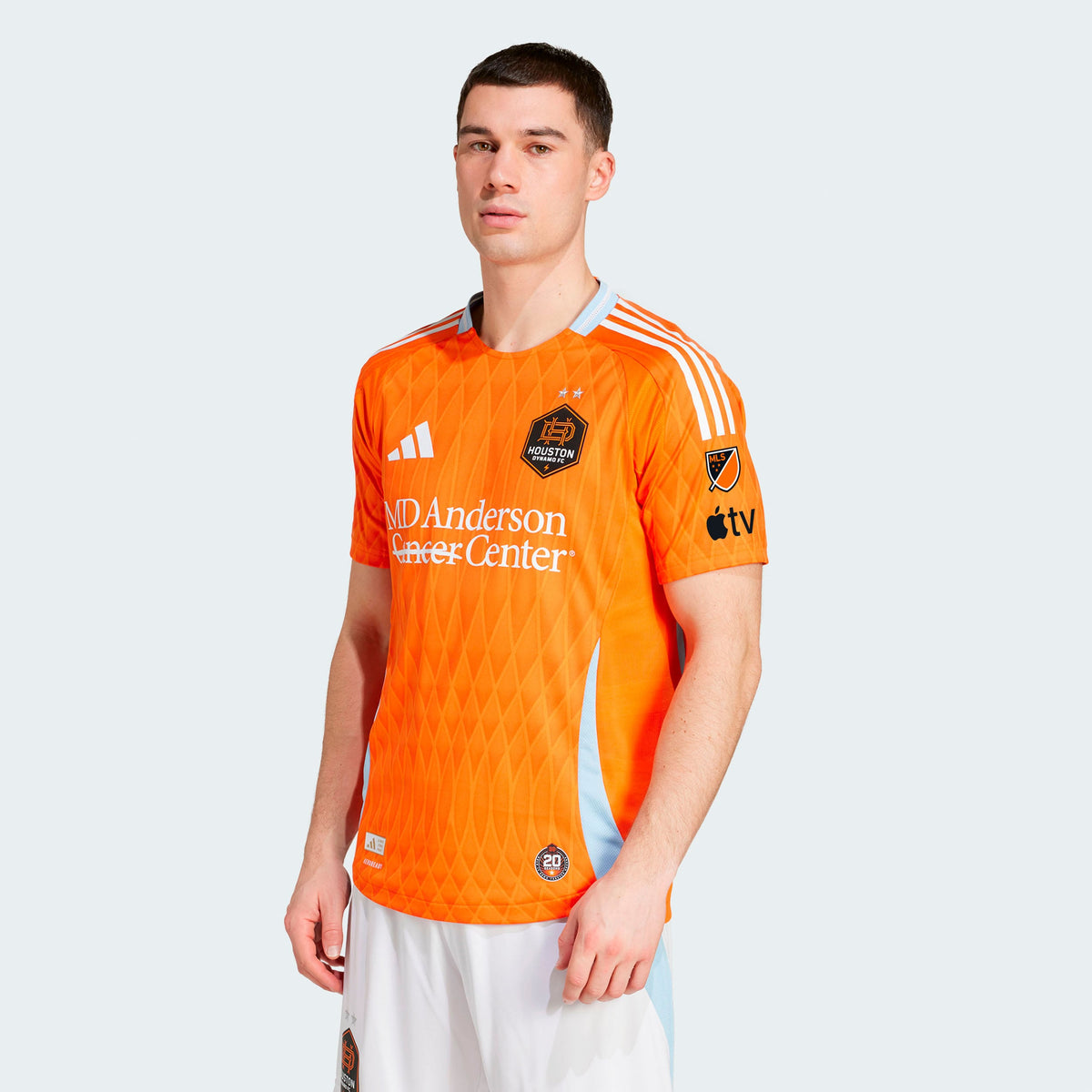 Men's Houston Dynamo FC Orange 2025 Season 20 On-Field Authentic Jersey