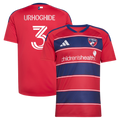 Men's FC Dallas Osaze Urhoghide Red 2026 DNA Kit Replica Jersey