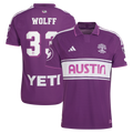Men's Austin FC Owen Wolff Purple 2026 Archive On-Field Authentic Jersey
