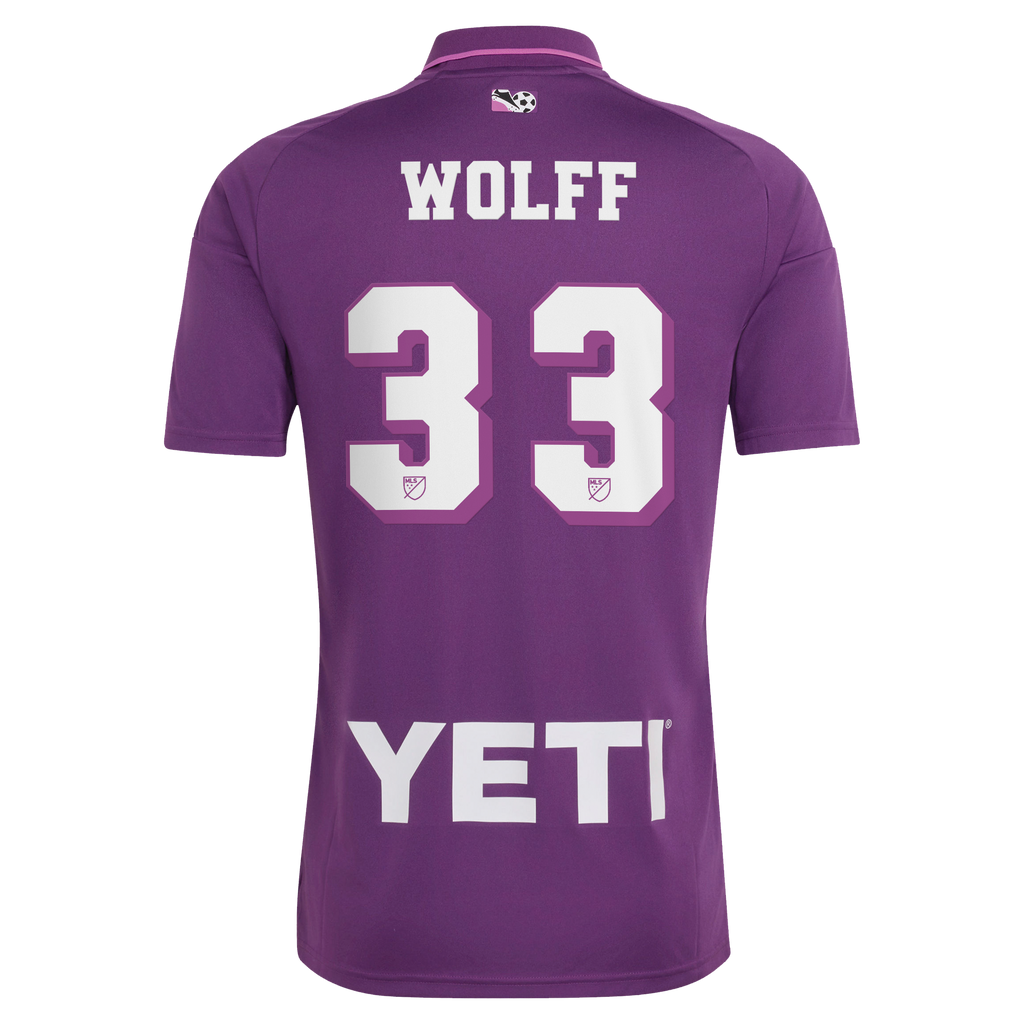 Men's Austin FC Owen Wolff Purple 2026 Archive Replica Jersey
