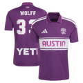 Men's Austin FC Owen Wolff Purple 2026 Archive Replica Jersey