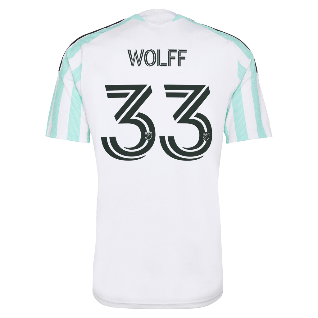 Men's Austin FC Owen Wolff White 2026 The Rooted Kit Replica Jersey