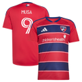 Men's FC Dallas Petar Musa Red 2026 DNA Kit Replica Jersey