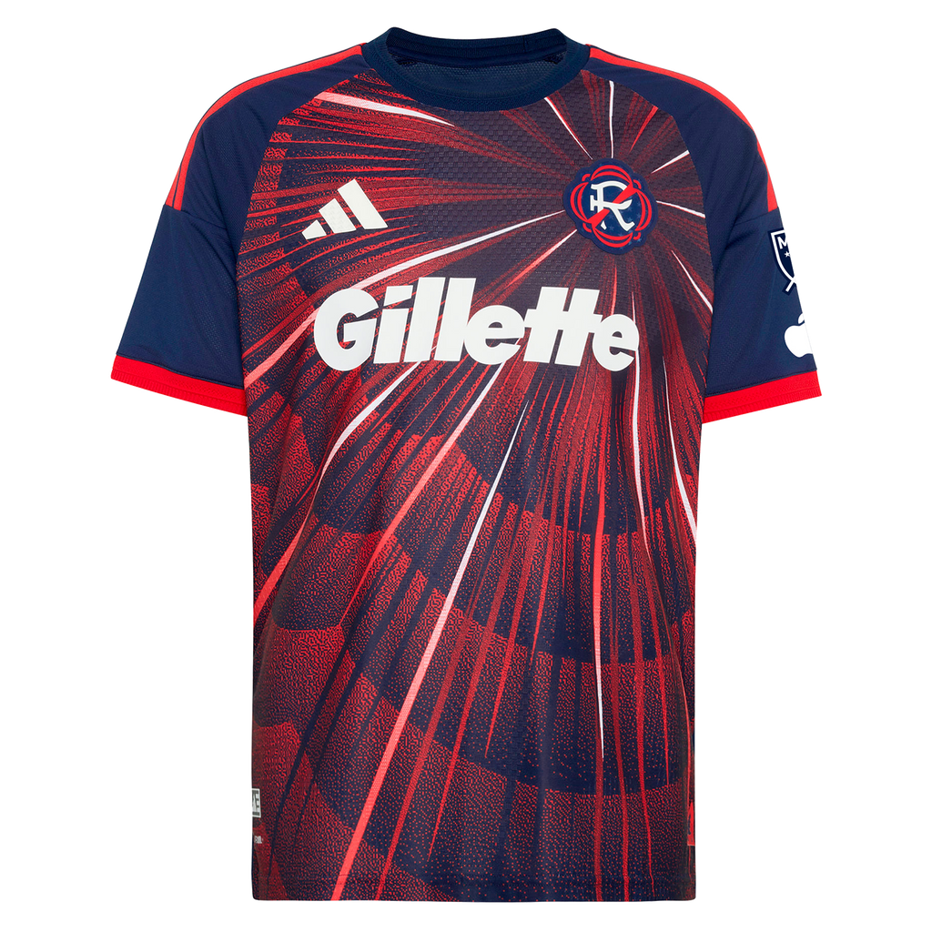 Men's New England Revolution Peyton Miller Blue 2026 Independence Day On-Field Authentic Patch Jersey