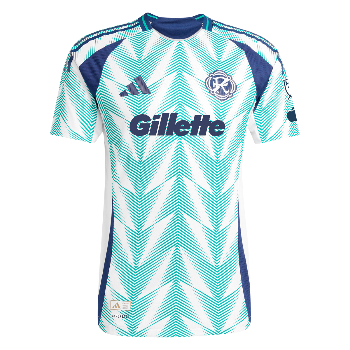 Men's New England Revolution Peyton Miller White 2025 Eastern White Pine x Flag of New England On-Field Authentic Jersey