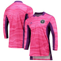 Men's Inter Miami CF Pink 2021 Goalkeeper Long Sleeve Jersey