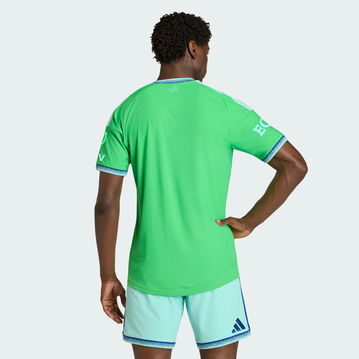 Men's Seattle Sounders FC Rave Green 2026 The Evergreen State Kit On-Field Authentic Patch Jersey