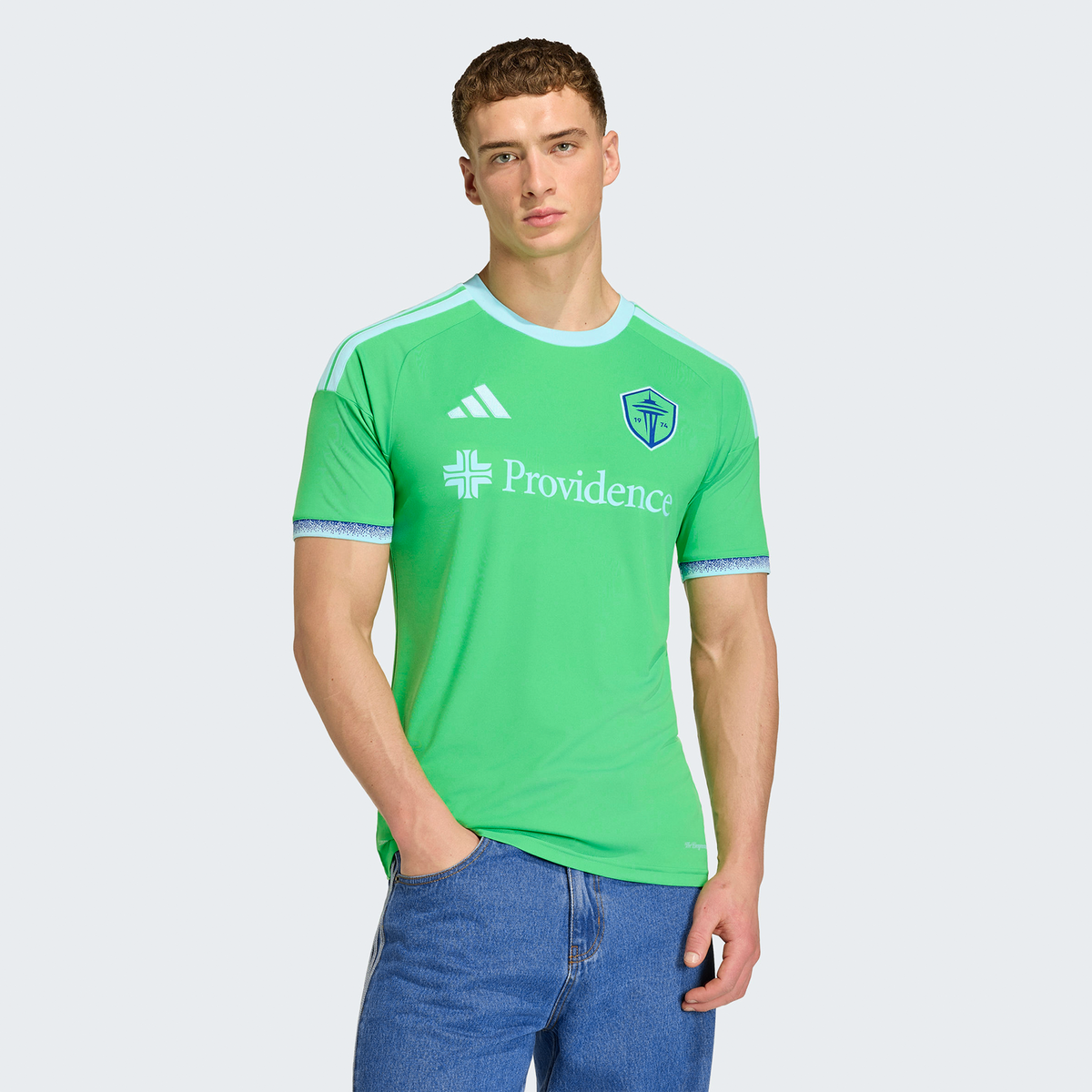 Men's Seattle Sounders FC Rave Green 2026 The Evergreen State Kit Replica Jersey