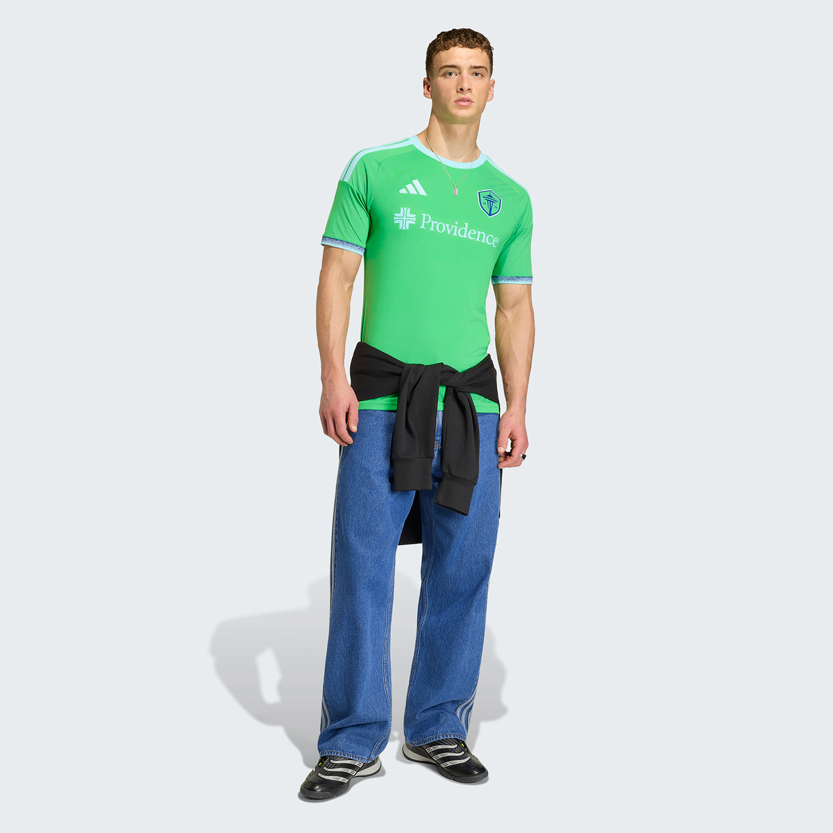 Men's Seattle Sounders FC Rave Green 2026 The Evergreen State Kit Replica Jersey
