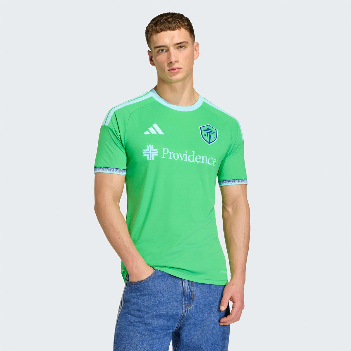 Men's Seattle Sounders FC Rave Green 2026 The Evergreen State Kit Replica Jersey