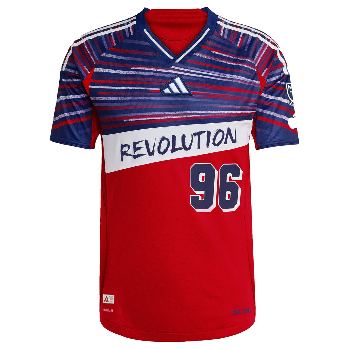 Men's New England Revolution Red 2025 Third Authentic Jersey