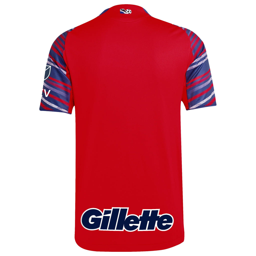 Men's New England Revolution Red 2025 Third Authentic Jersey
