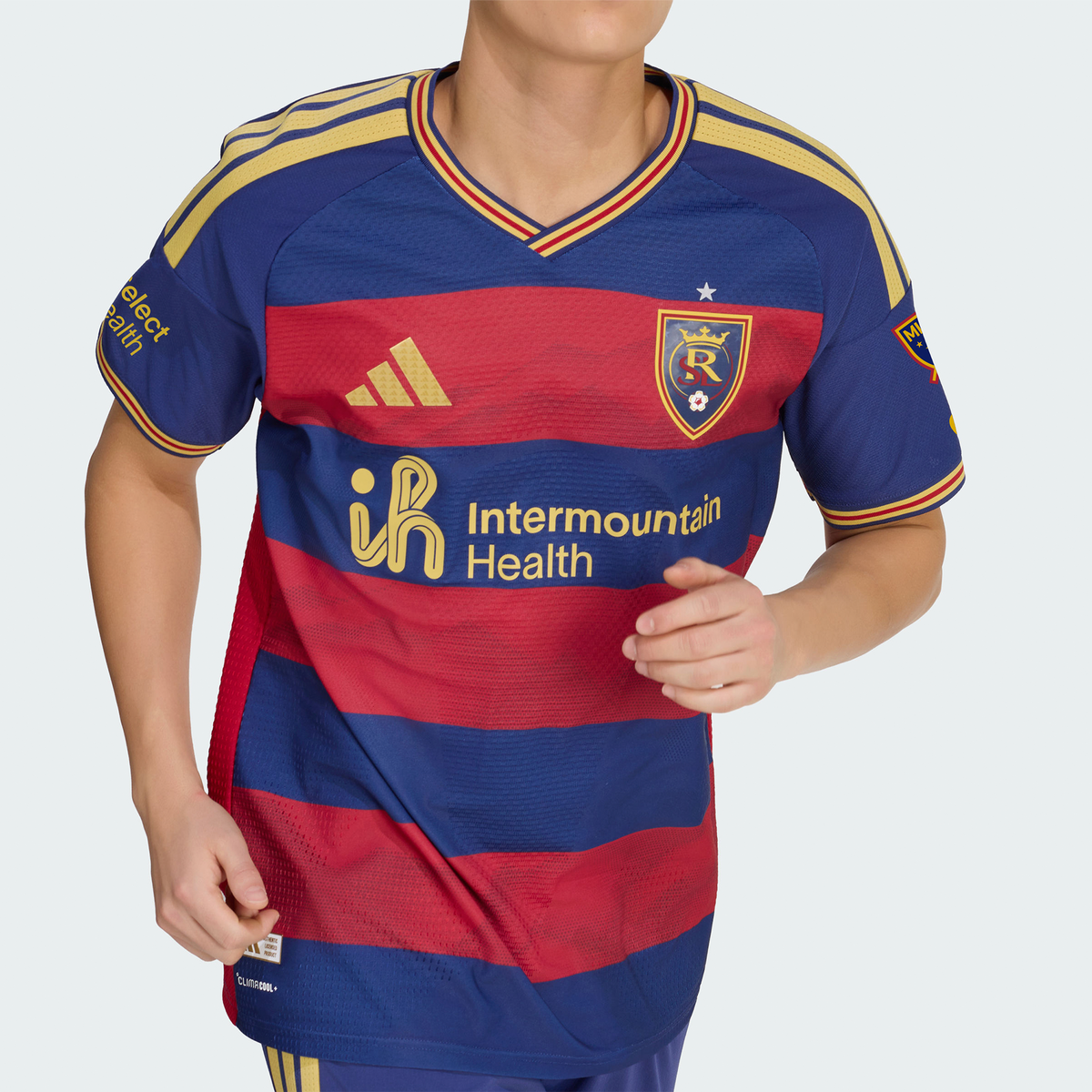 Men's Real Salt Lake Red 2026 The Switchback On-Field Authentic Patch Jersey