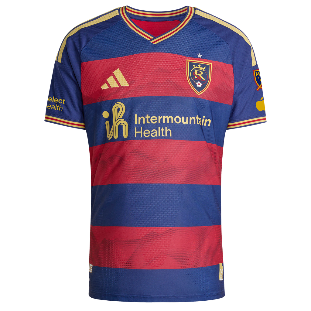 Men's Real Salt Lake Red 2026 The Switchback On-Field Authentic Patch Jersey