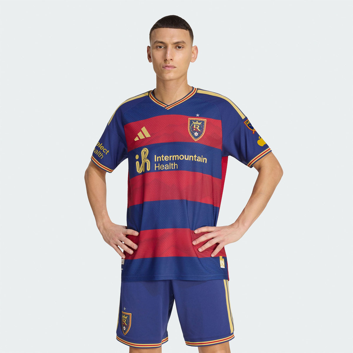 Men's Real Salt Lake Red 2026 The Switchback On-Field Authentic Patch Jersey