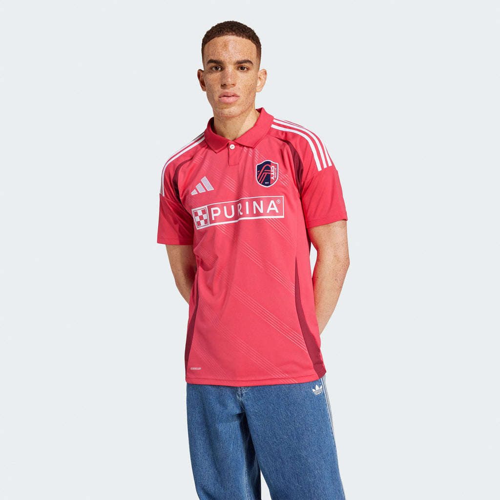Men's St. Louis City SC Red 2025 Forever CITY Red Replica Jersey