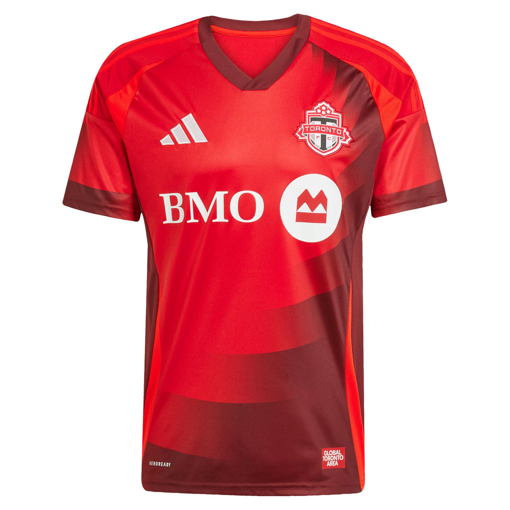 Men's Toronto FC Richie Laryea Red 2025 Club Kit Replica Player Jersey