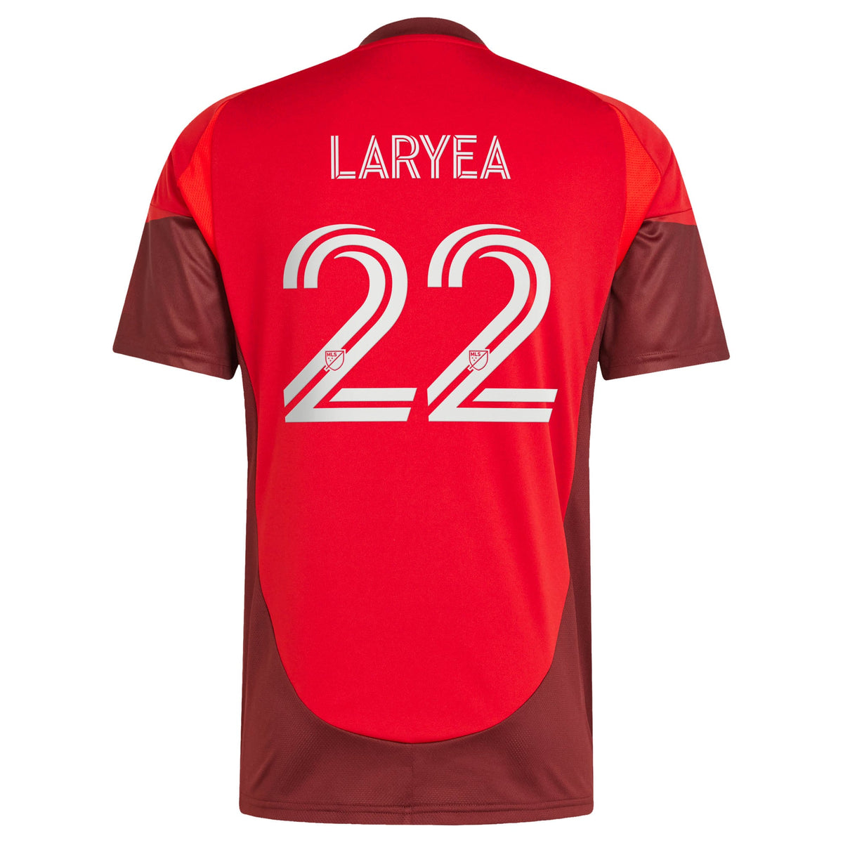 Men's Toronto FC Richie Laryea Red 2025 Club Kit Replica Player Jersey