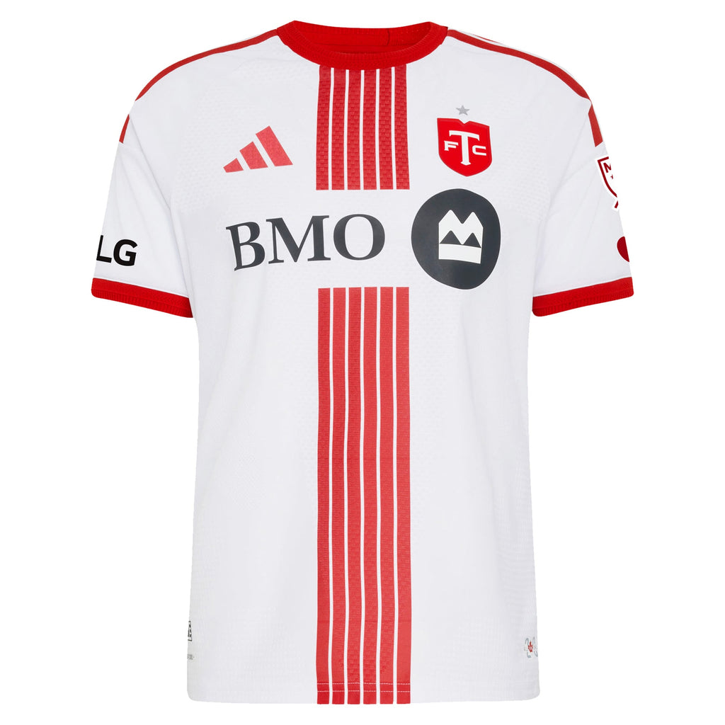 Men's Toronto FC Richie Laryea White 2026 Winter Kit On-Field Authentic Patch Jersey
